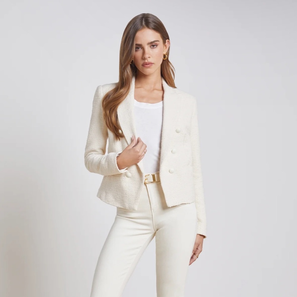 L'AGENCE Cream Blazer - Picture 3 of 7